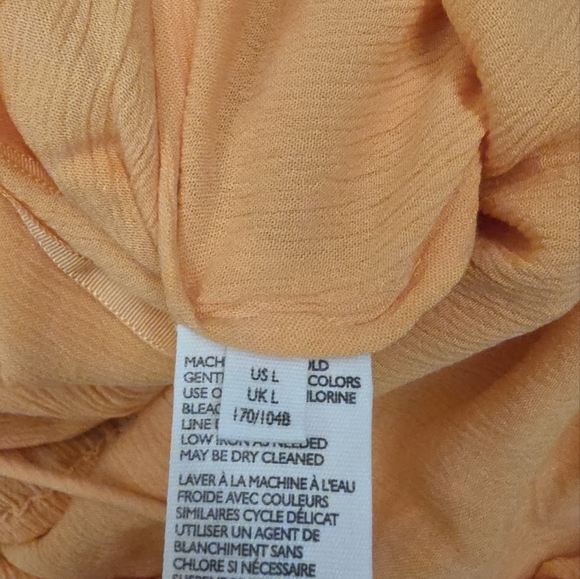 Free People Top Home Again Tie Back Lace Stripe Crop Cami Large EUC - Picture 4 of 7